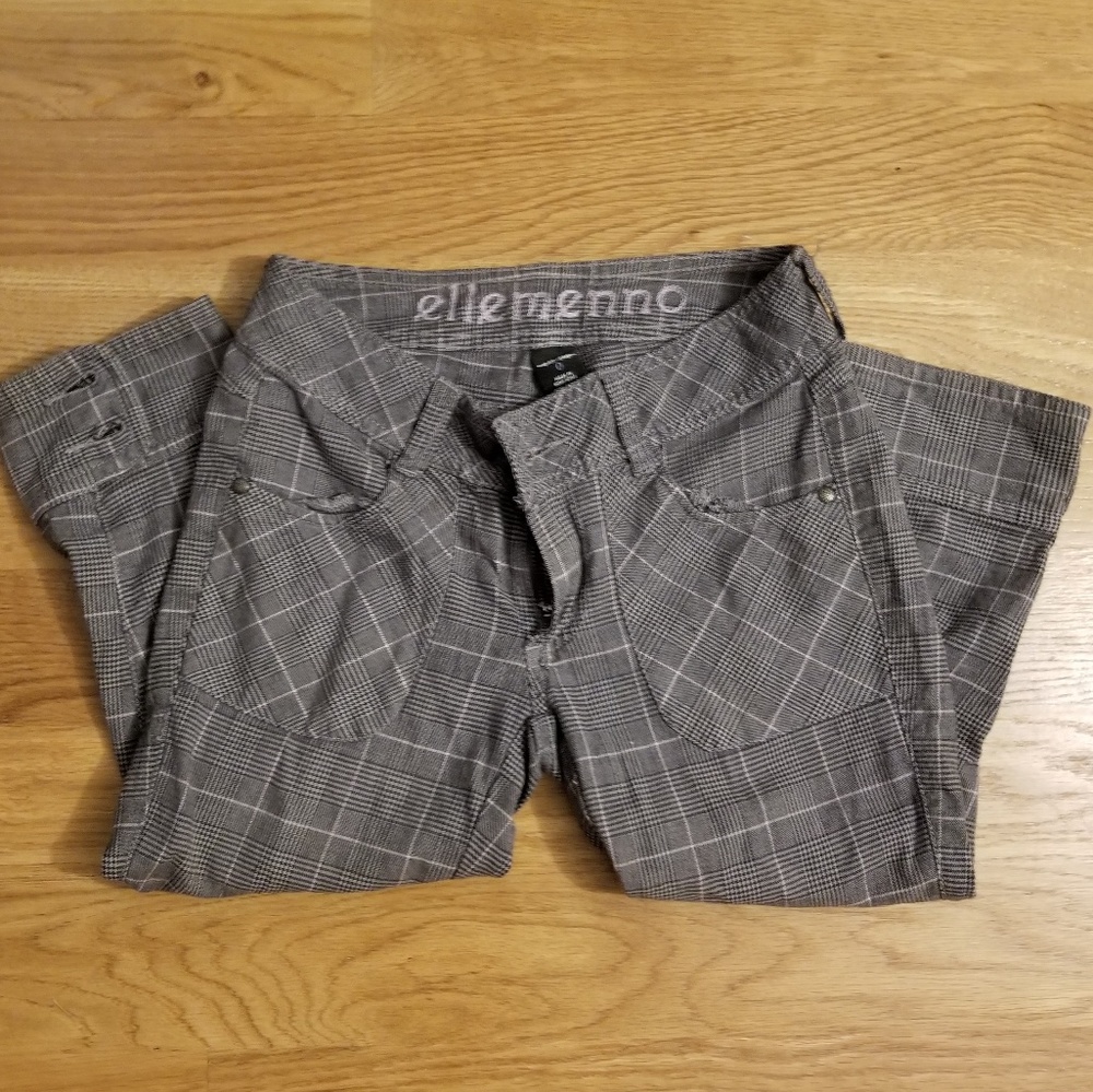 Plaid Capris - Picture 2 of 4